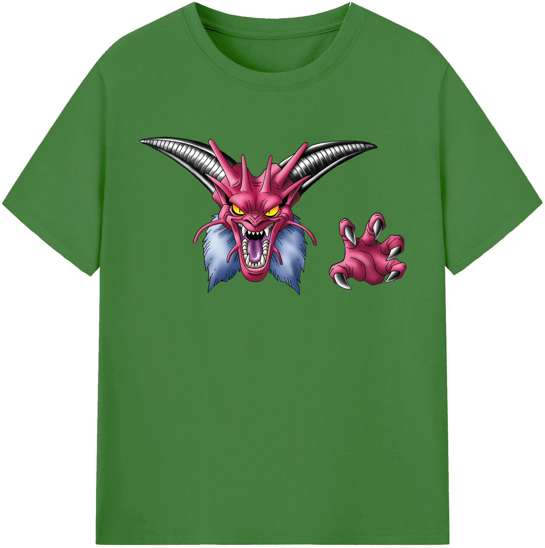 （画像用） ドラゴンクエスト Doragon Kuesuto Dragon Quest レディースカジュアルプリントTシャツ（綿100％）